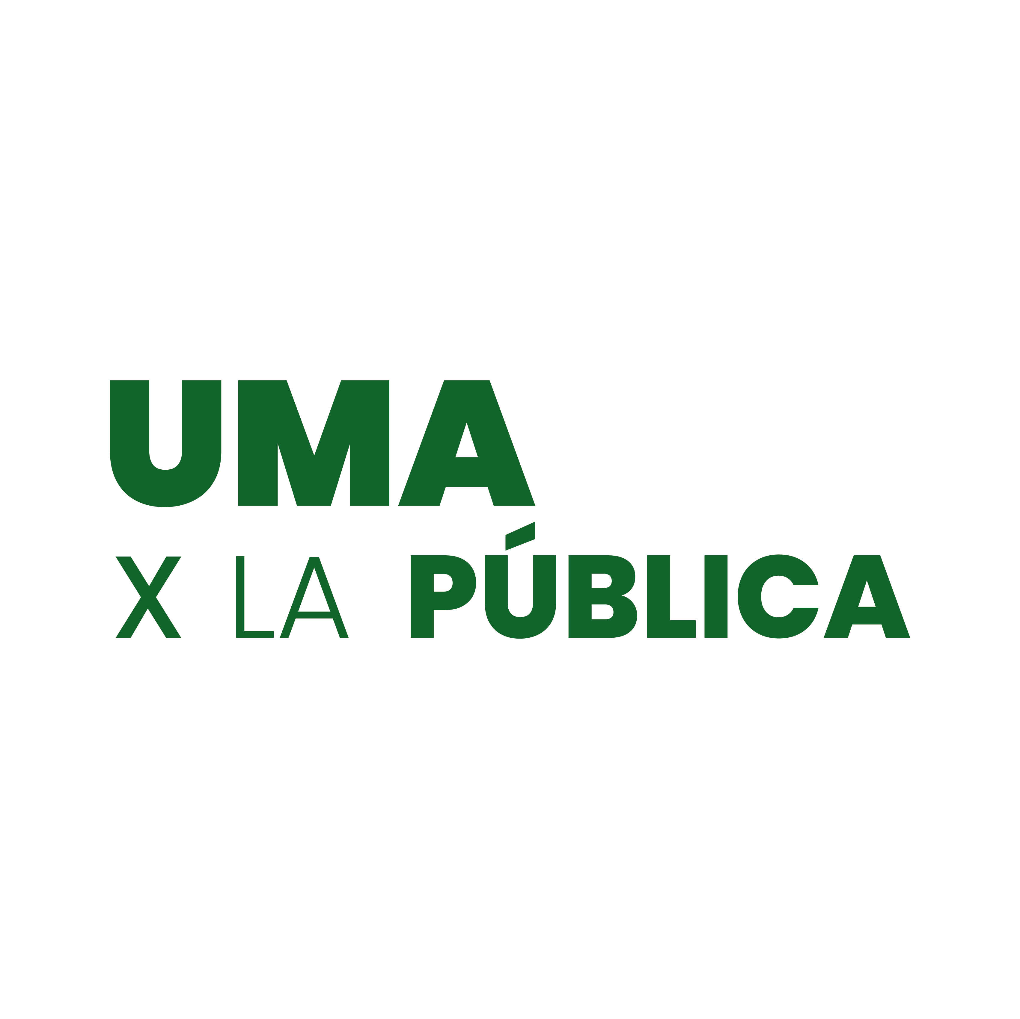 UMA x la Pública Logo